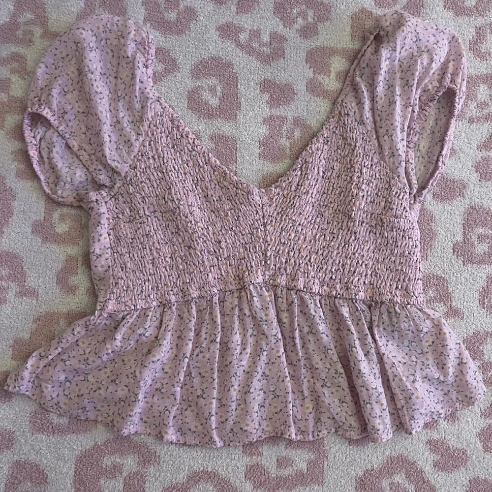 Floral Crop Top